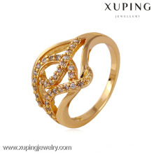 K11523 Китая оптом Xuping мода элегантный 1Gold покрытием женщина кольца